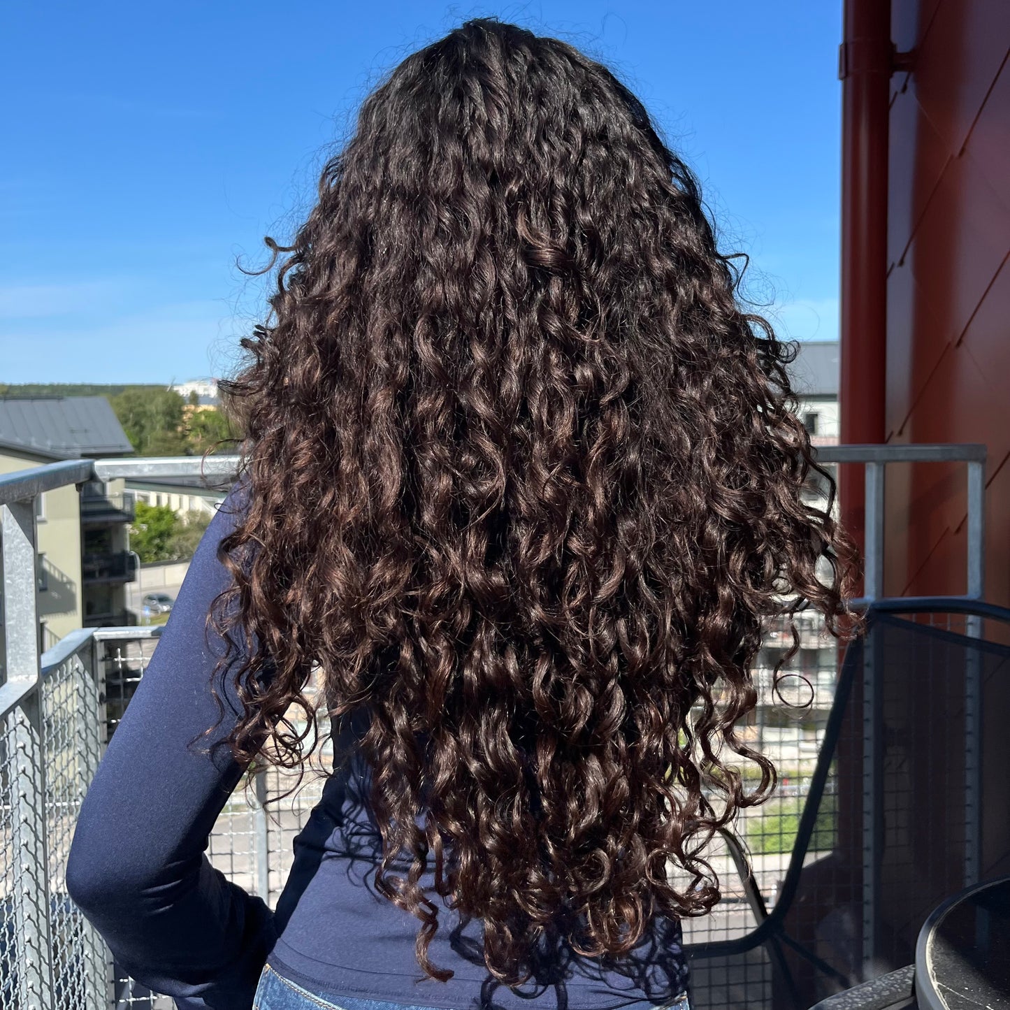 Seamless clip-ins (Curly, Wavy, Coily)