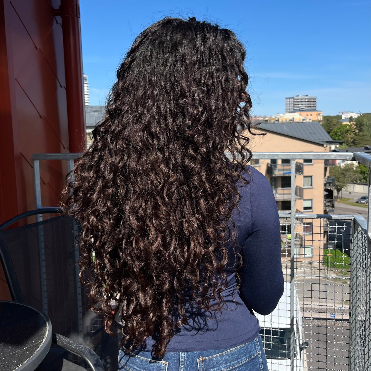 Seamless clip-ins (Curly, Wavy, Coily)