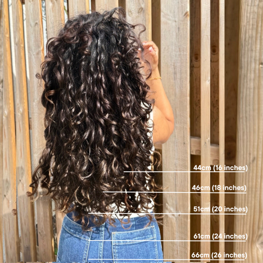 Seamless clip-ins (Curly, Wavy, Coily)