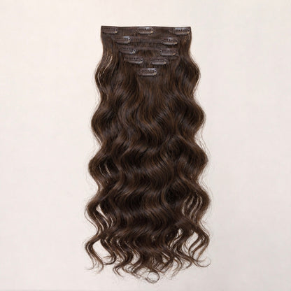 Wavy clip-ins