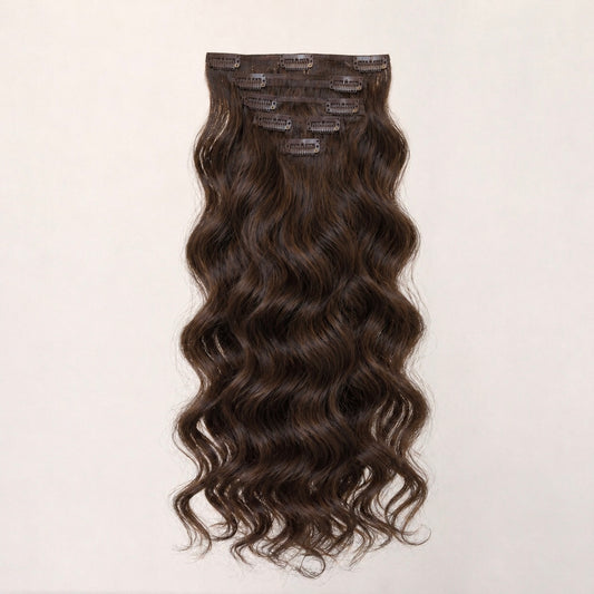 Wavy clip-ins